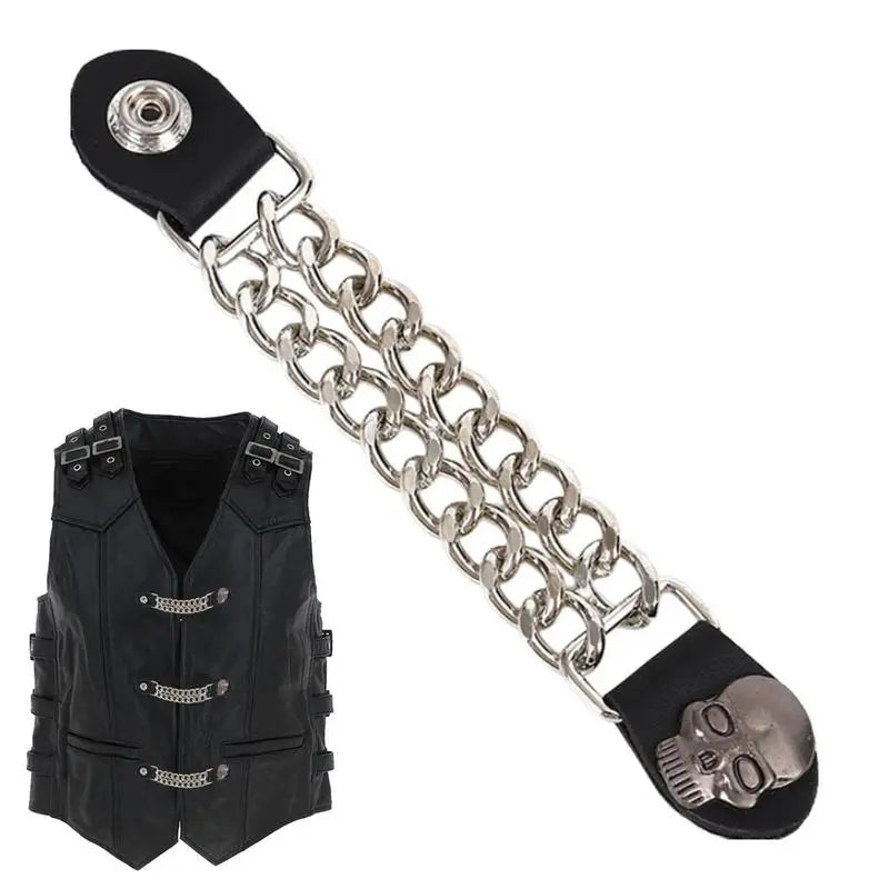 Lot de 4 extensions métalliques pour gilet de moto - vue 1