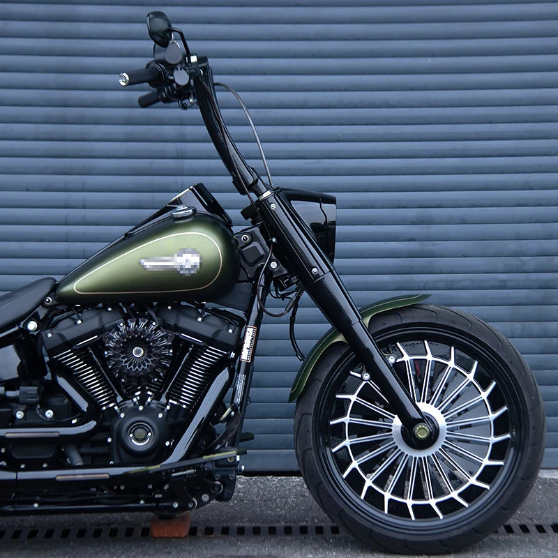 Filtre à air CNC pour Harley Touring et Softail M8 - vue 3