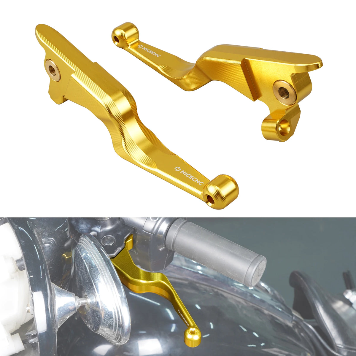 Leviers et poignées aluminium pour Harley Touring 2017-2020 - vue 15