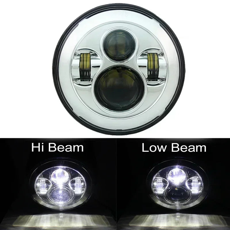 Phare LED 7 pouces pour Harley Softail - vue 13