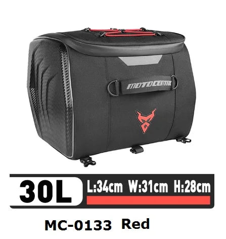 Sac de selle gris Motocentric pour moto - vue 8