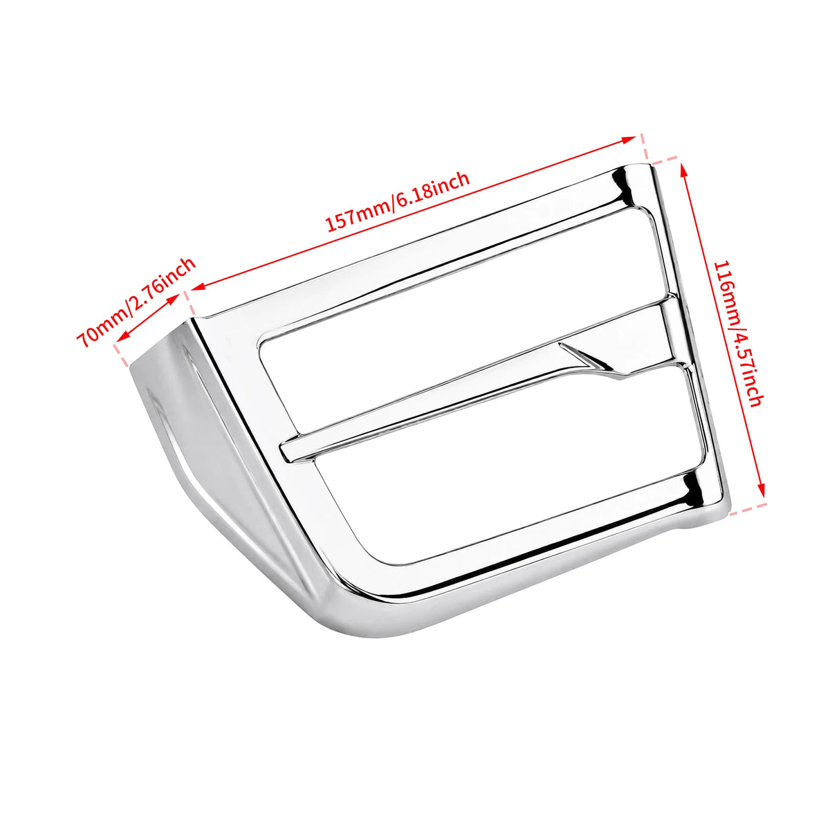 Grille de haut-parleur chromée pour Honda Gold Wing - vue 6