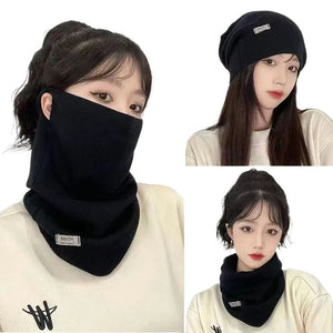 Cache-cou masque en polyester tricoté pour l'hiver - vue 13
