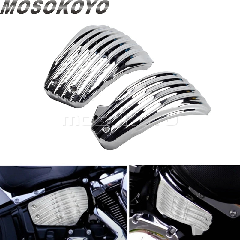 Caches de batterie pour Harley Softail M8 - vue 8