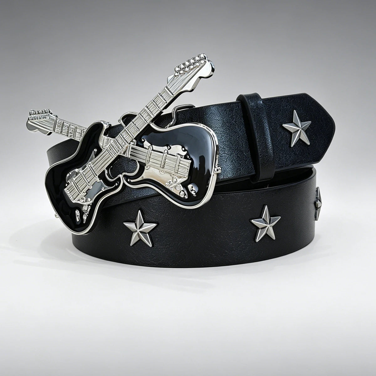 Ceinture simili cuir style rétro bohème rock - vue 2