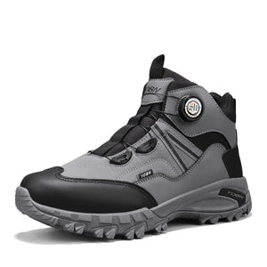 Bottines motard cuir - vue 7