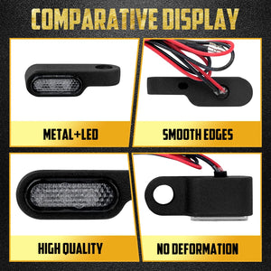 Clignotant LED Homologué E-Mark pour Guidon - Universel Harley-Davidson, BMW, Honda, Yamaha – photo 4/10