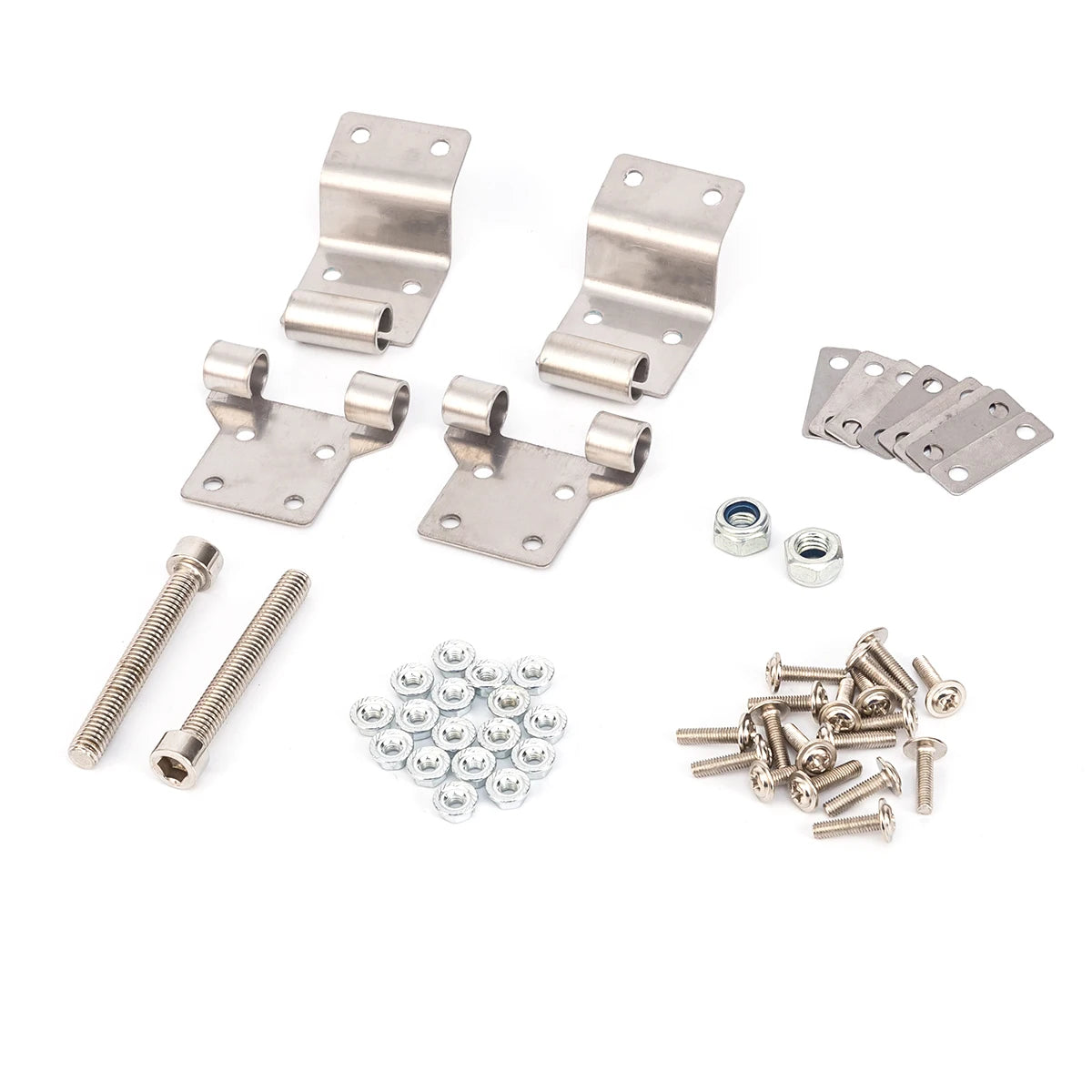 Kit de charnières inox pour Tour Pack Harley Touring 1999-2013 - vue 1