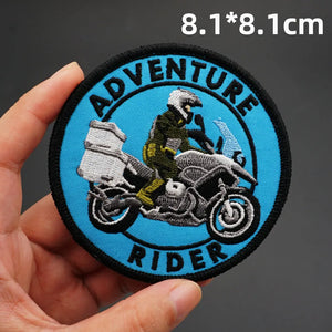 Écusson Adventure Rider simili-cuir - vue 3