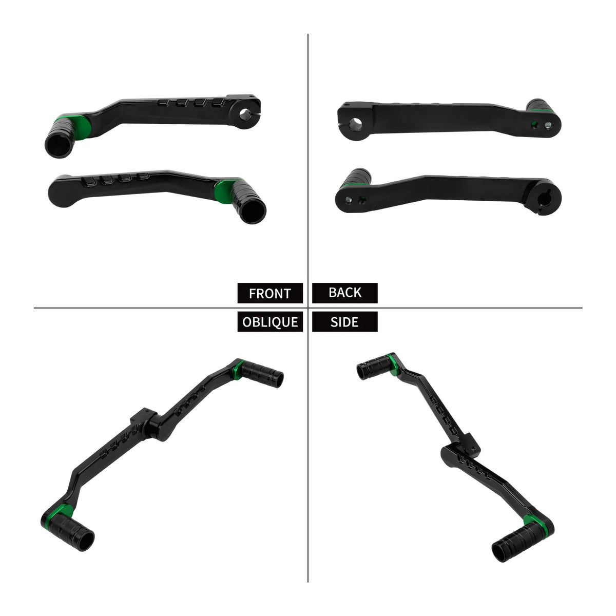 Levier de sélecteur talon-pointe en aluminium pour Harley-Davidson - vue 3