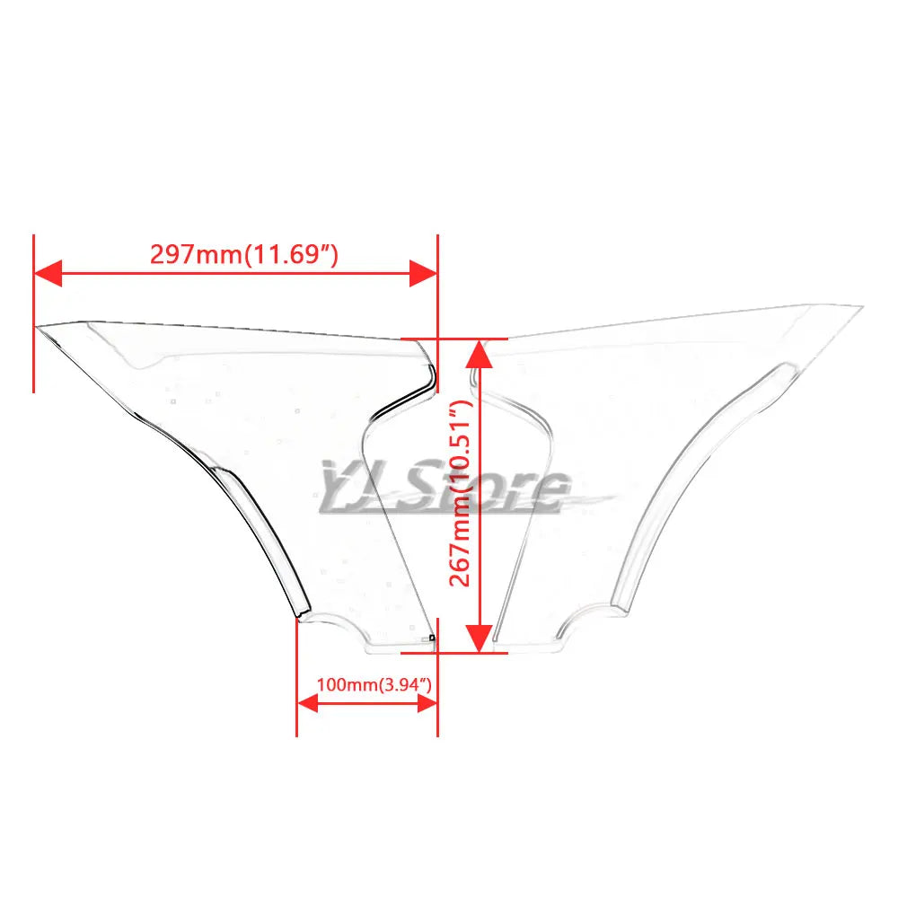 Support de panneau latéral de carénage pour moto Harley-Davidson - vue 2
