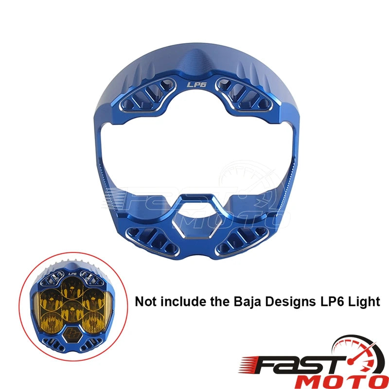 Cache de protection orange pour phare additionnel Baja Designs LP6 Pro - vue 13