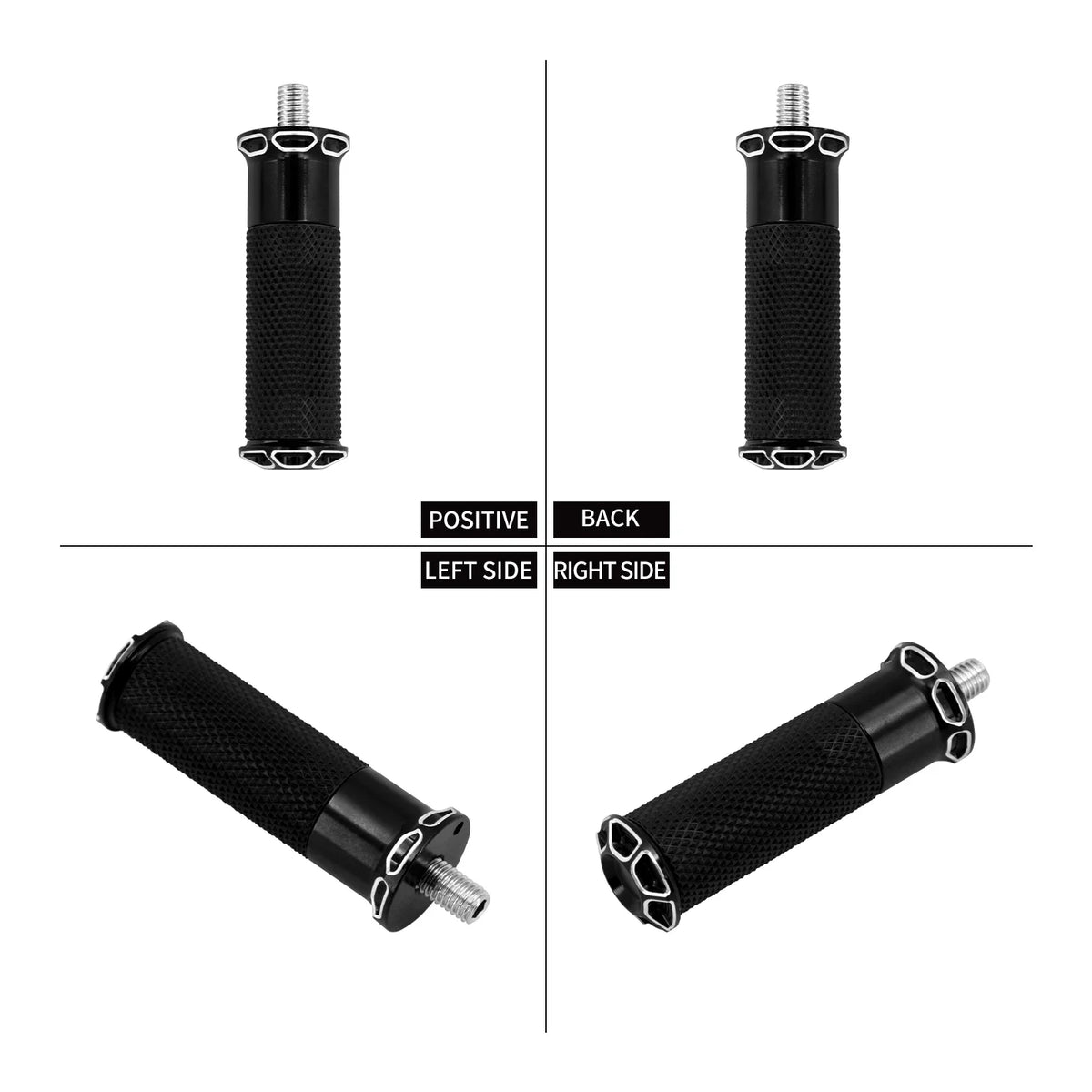 Embout de sélecteur de vitesse noir pour Harley-Davidson - vue 2