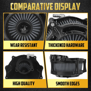 Filtre à air intake pour Harley-Davidson Softail 2025-2026 et Touring CVO, Road Glide, Street Glide 2023-2026 – photo 4/19