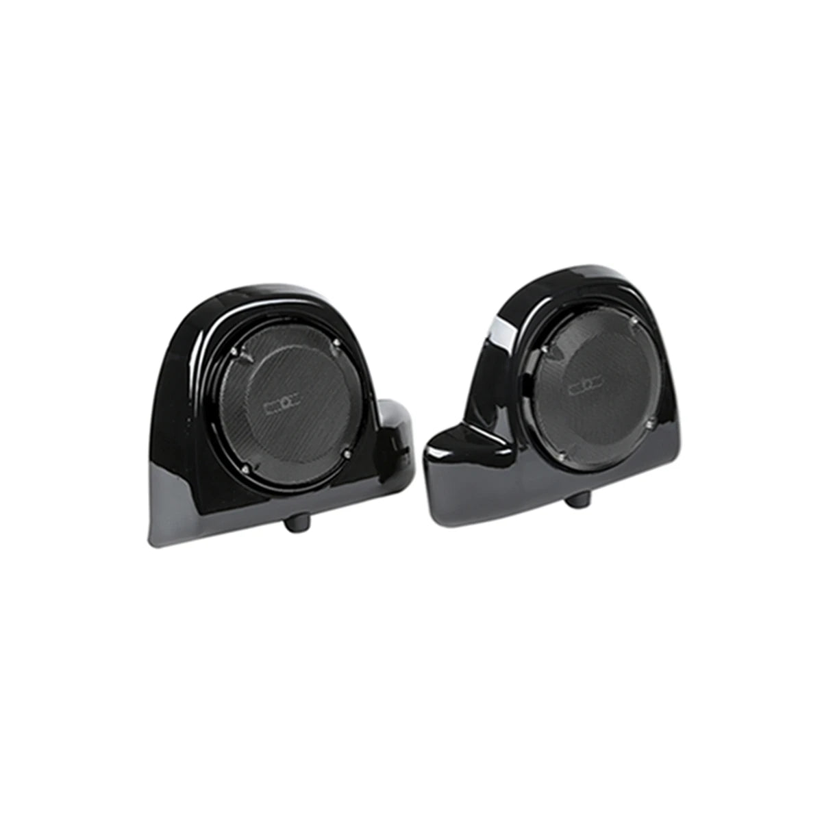 Haut-parleurs 6,5" avec caissons et grilles pour carénage inférieur ventilé Harley-Davidson Touring 2014-2023 - vue 1