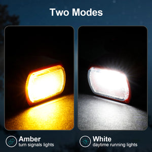 Clignotants avant LED mini format avec feu de jour pour Harley-Davidson Touring 2009-2017 et Softail 2015-2024 – photo 5/12