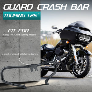 Barre de Protection Moteur Chopped 1,25\" (Crash Bar) - Harley-Davidson Touring 1997-2013 – photo 2/6