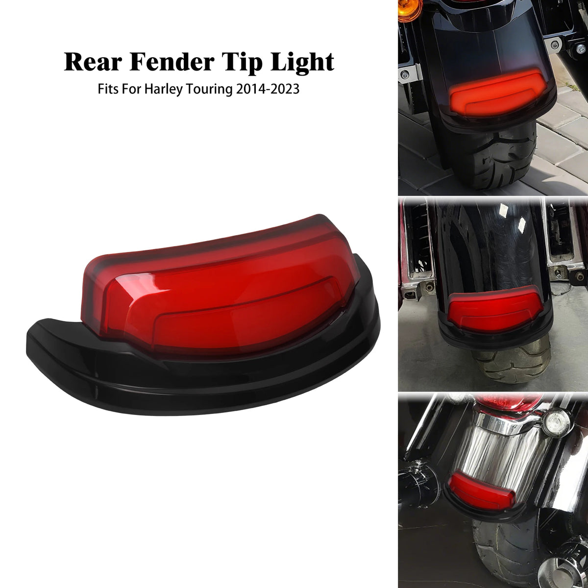 Embout de garde-boue arrière à LED pour Harley Touring 2014-2023 - vue 10