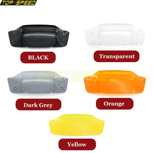 Pare-brise moto fumé style vague pour Harley-Davidson Street Glide - vue 2