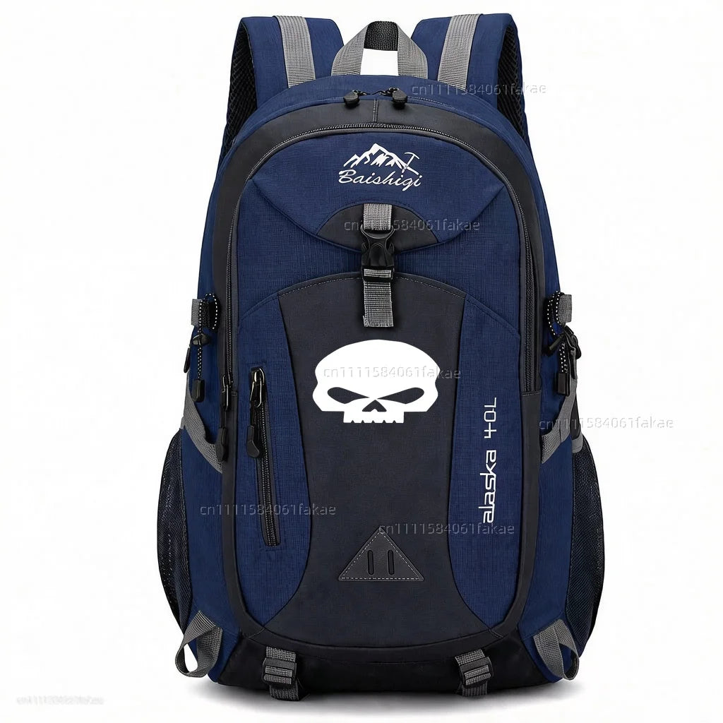 Sac à dos moto noir 40L style Harley-Davidson - vue 7