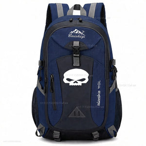 Sac à dos moto noir 40L style Harley-Davidson - vue 7