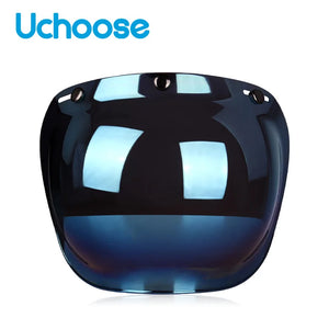 Visière bulle fumée relevable pour casque de moto - vue 16