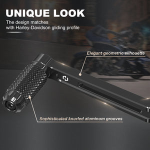 Levier de sélecteur de vitesses en aluminium anodisé pour Harley-Davidson Road King, Softail Slim, Heritage Classic, Deluxe & Fat Boy (2017-2024) – photo 5/10