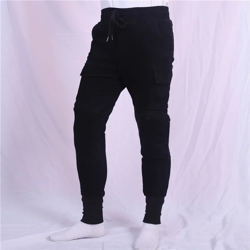 Jean moto homme avec doublure Kevlar amovible - vue 4