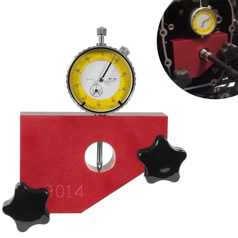 Outil de mesure du faux-rond de vilebrequin pour Harley M8 - vue 1
