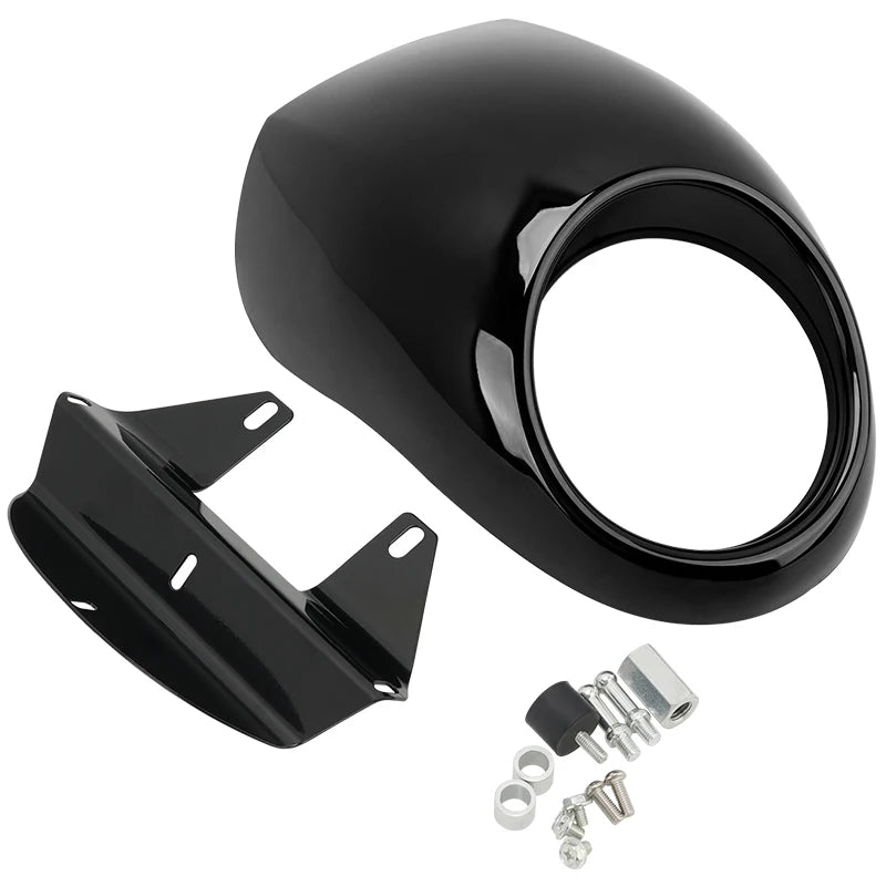 Carénage de phare ABS pour Harley Dyna et Sportster - vue 7