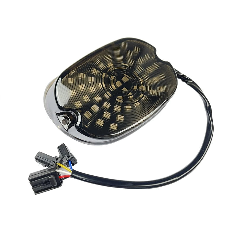 Feu arrière LED lay down pour Harley Softail Dyna Touring - vue 2