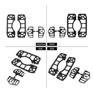 Repose-pieds larges en aluminium CNC pour moto Harley-Davidson - vue 4