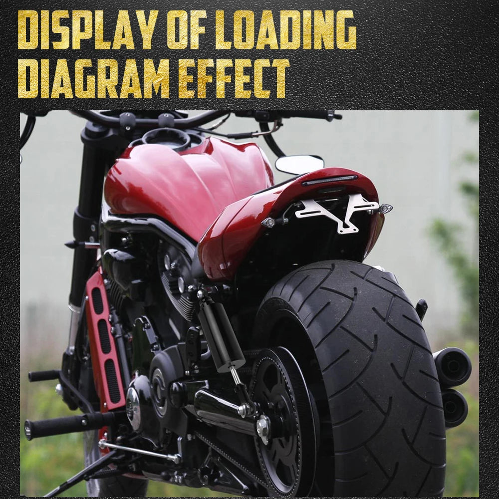 Kit de Suspension Arrière Pneumatique Réglable (Air Ride) - Harley-Davidson V-Rod 2007-2017 – photo 2/6