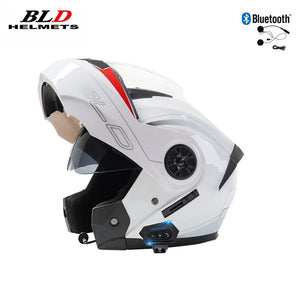 Casque moto modulable Bluetooth - vue produit - vue 17