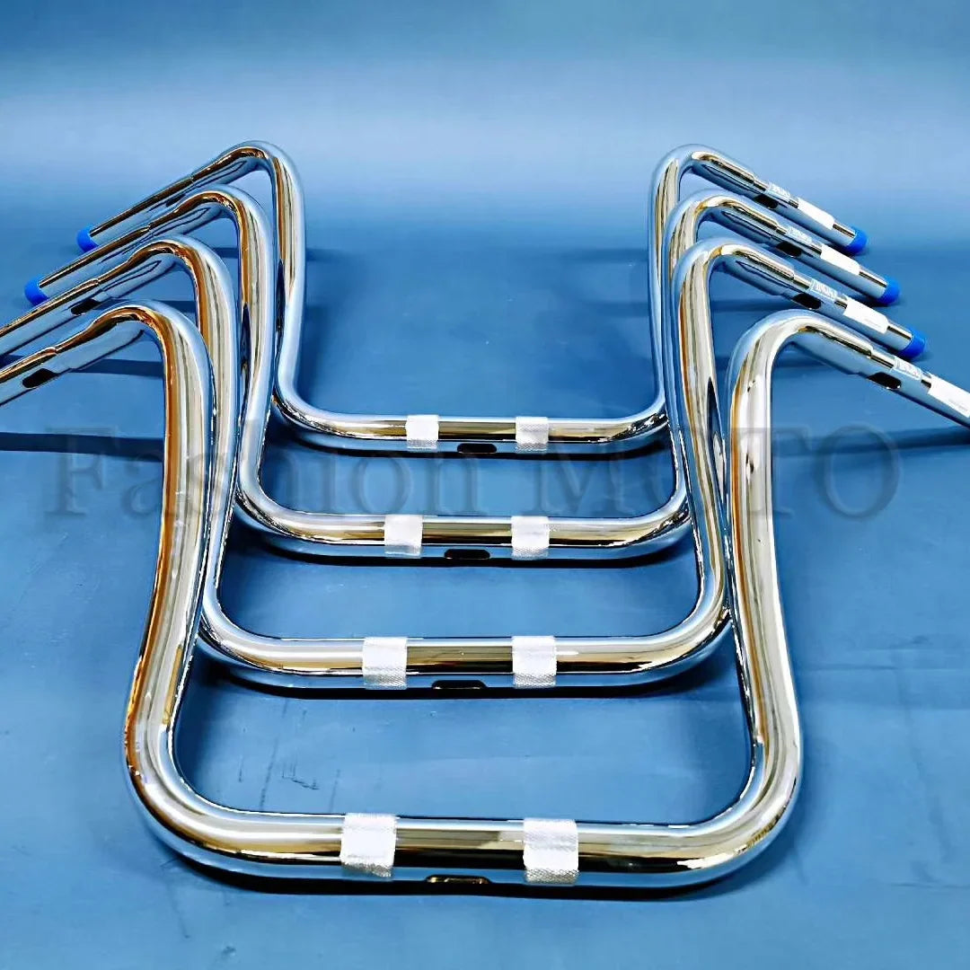 Guidon ape hanger 14 à 18 pouces pour Harley Softail, Dyna, Sportster et Road King - vue 6