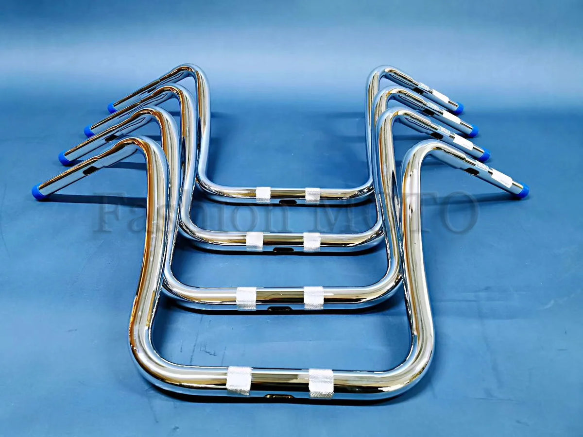 Guidon ape hanger 14 à 18 pouces pour Harley Softail, Dyna, Sportster et Road King - vue 6