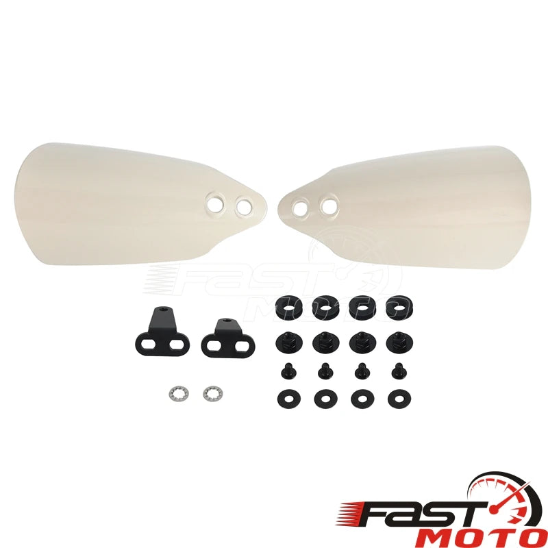 Paire de protège-mains noirs pour guidon de moto Harley-Davidson Dyna - vue 7