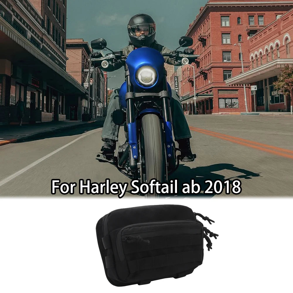 Sacoche de Guidon Étanche 24cm (Clubstyle) - Harley-Davidson Dyna, Softail, Sportster – photo 1/7