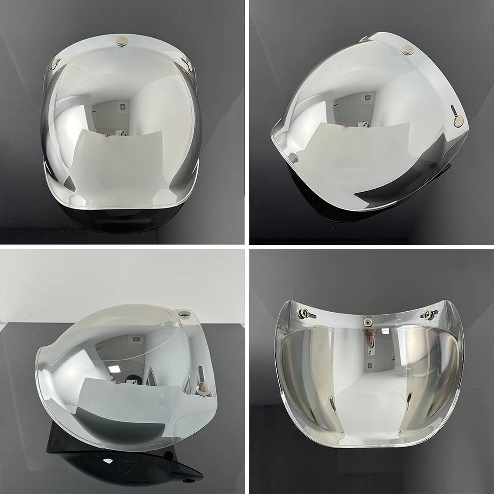 Visière Bulle Relevable pour Casque Jet Haute Résistance - vue 14