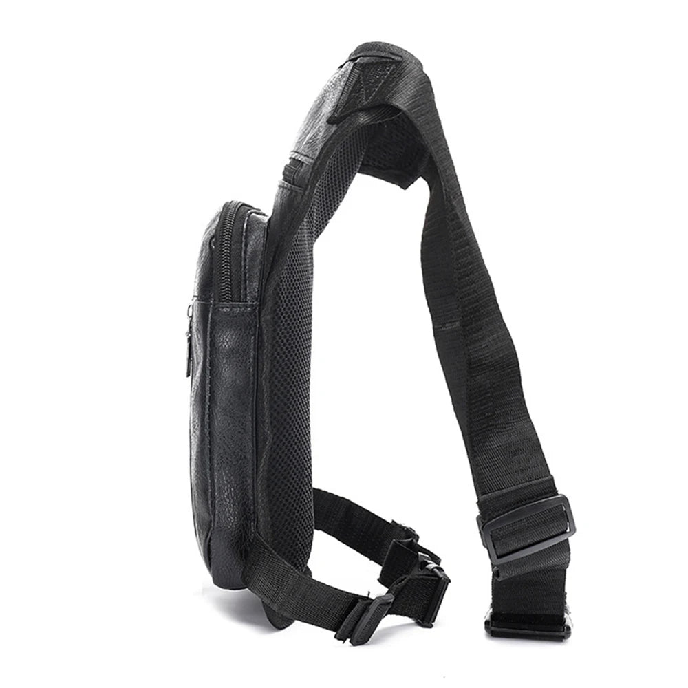 Sacoche de cuisse noire pour motard - vue 3