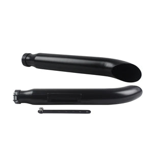 Système d'échappement chromé pour Harley-Davidson et Suzuki VL 125 / 800 / 1500 Intruder (Bobber) – photo 7/8
