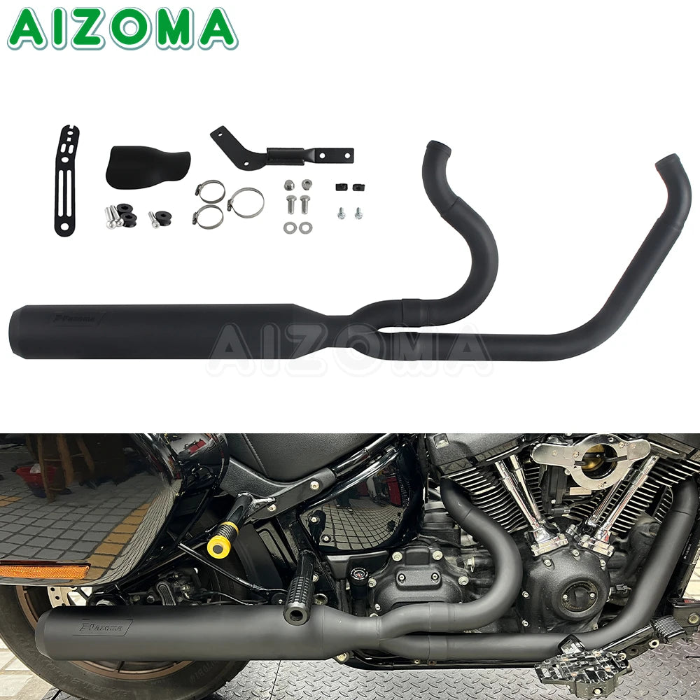 Ligne d'échappement complète pour Harley-Davidson Softail Low Rider ST FXLRST 117 2025-2026 – photo 8/8