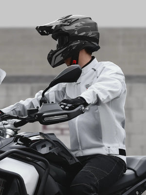 Blouson moto été respirant avec protections - vue - vue 5
