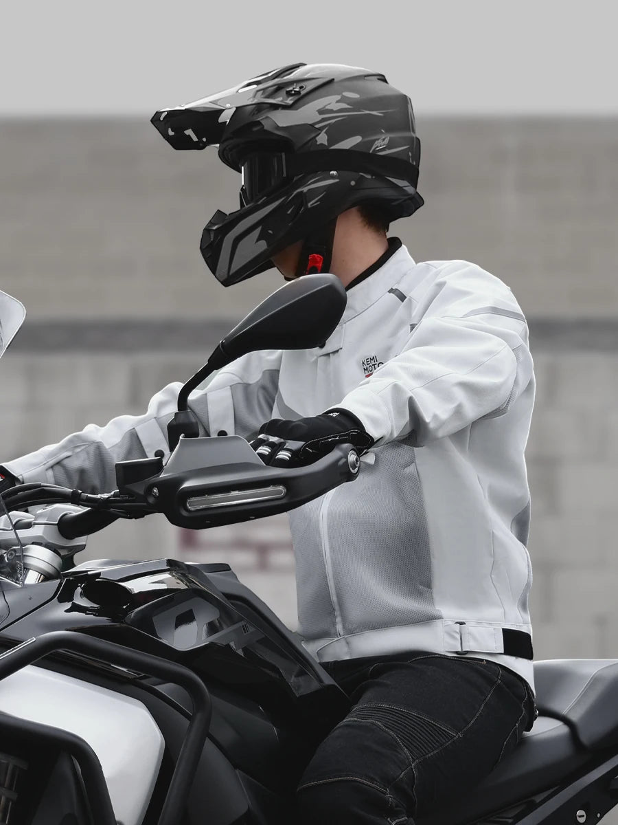 Blouson moto été respirant avec protections - vue - vue 5