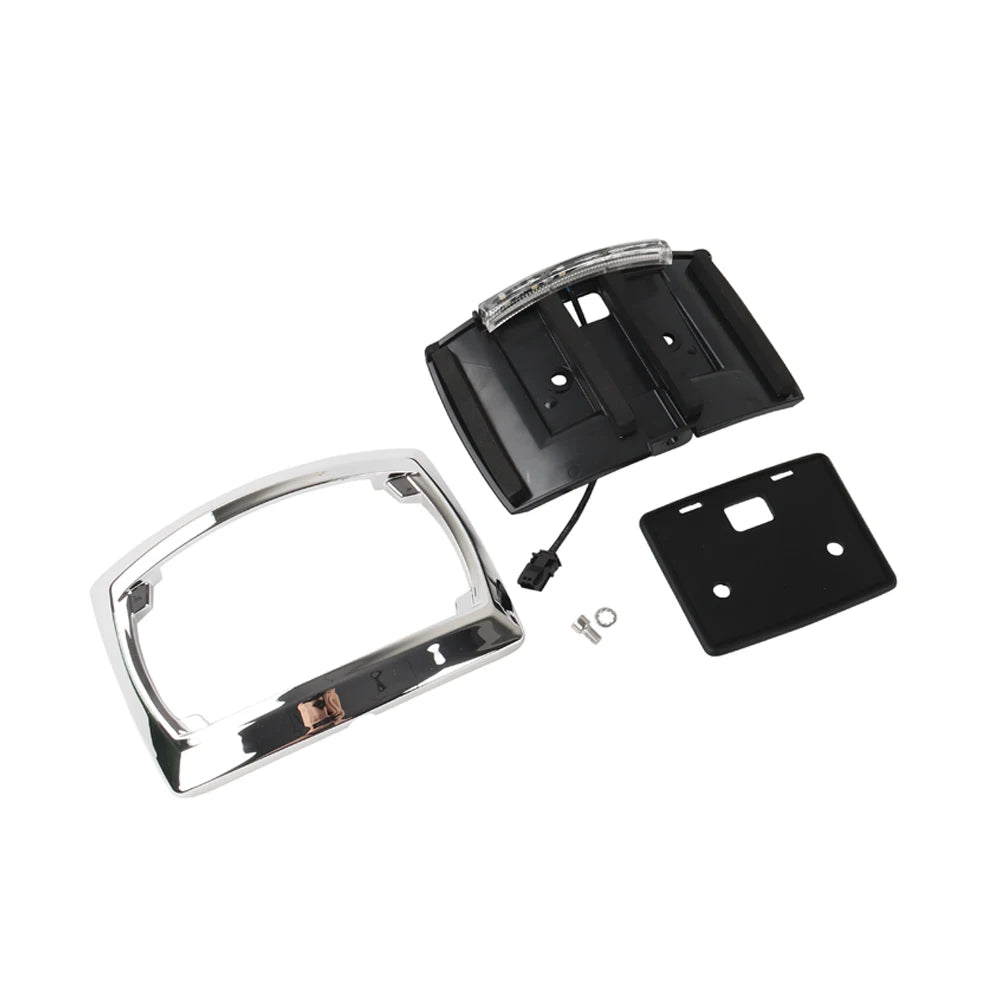 Kit de Relocalisation de Plaque LED avec Feu Stop Intégré, Lentille Fumée - Harley-Davidson Street Glide, Road Glide ST, CVO 2023-2024 – photo 8/8