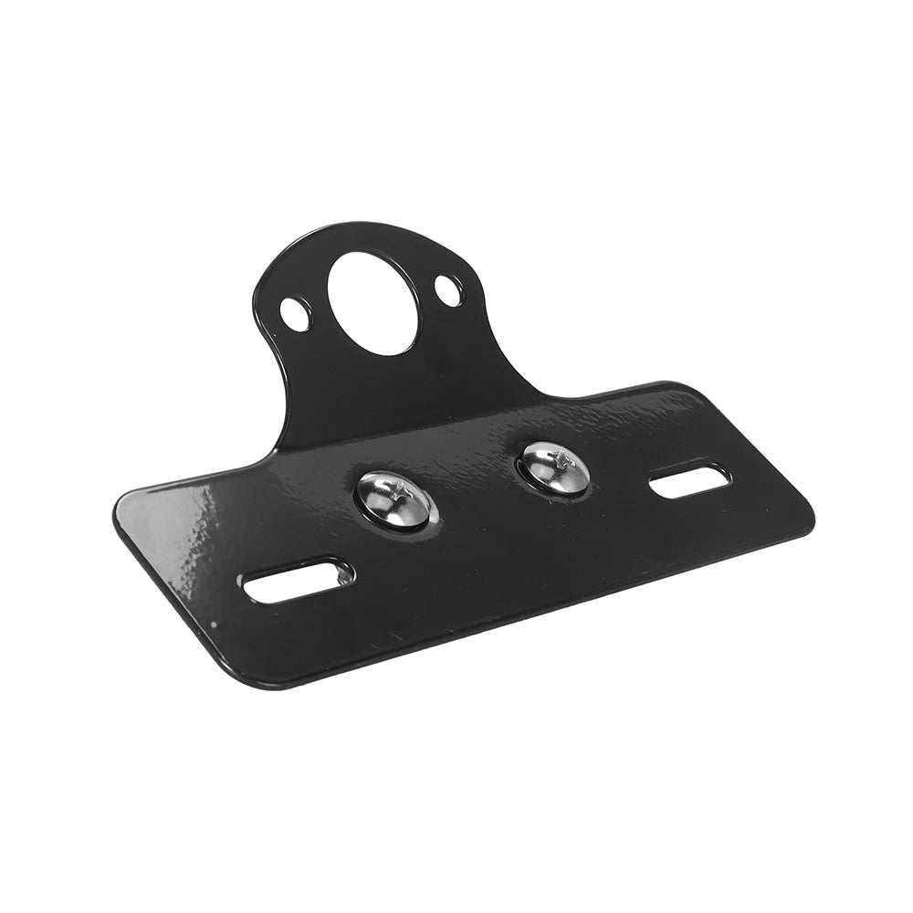 Feu arrière rétro à grille avec support de plaque pour Harley bobber - vue 4