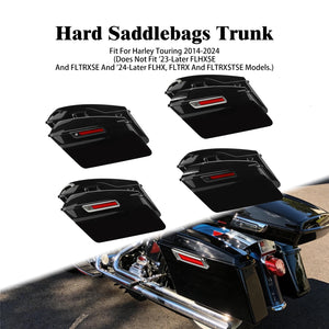 Sacoches Rigides avec Cache Haut-Parleur - Harley-Davidson Touring 2014-2024 – photo 1/10