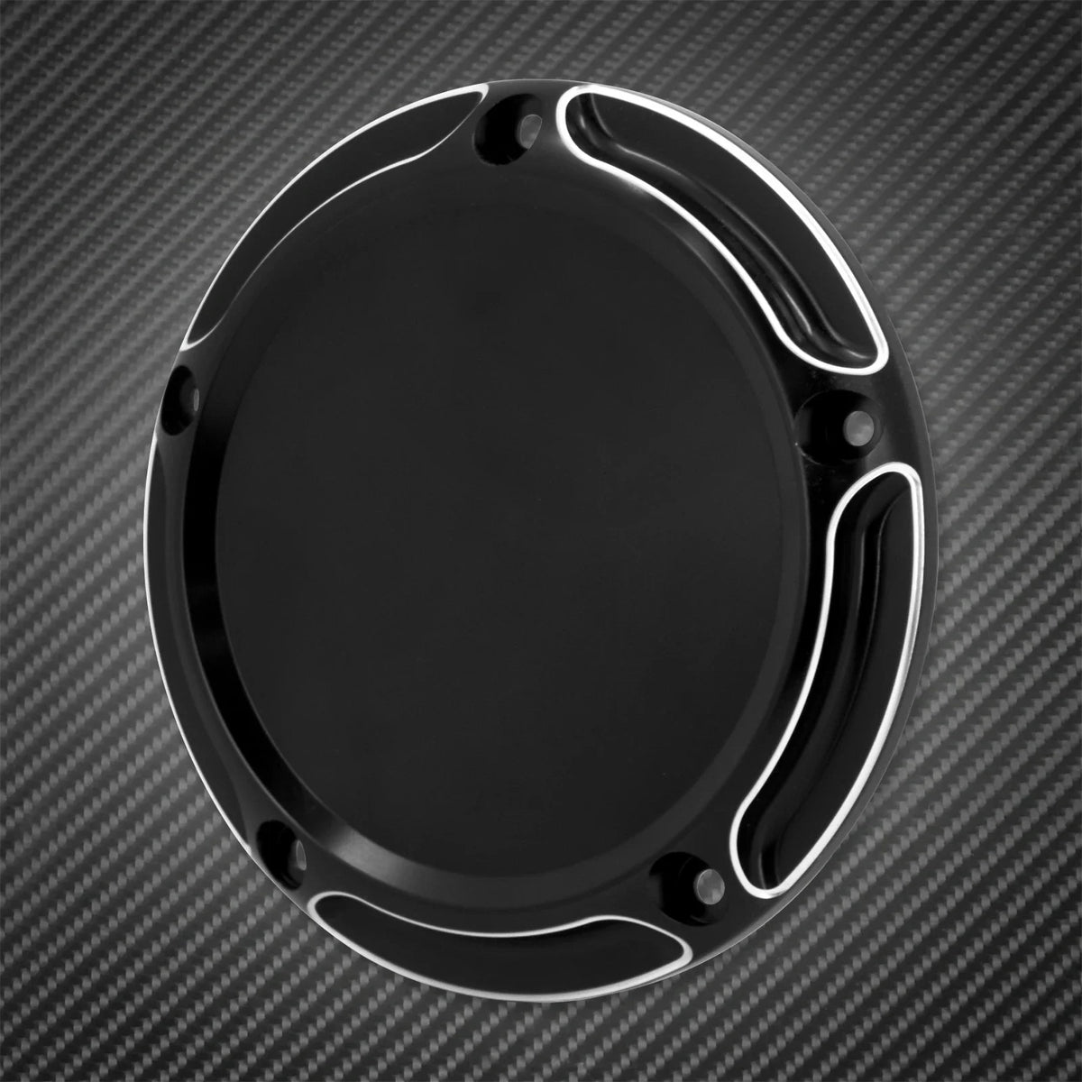 Cache carter d'embrayage 5 trous noir pour Harley-Davidson Softail 114, Sport Glide, Breakout, Fat Bob 2018-2025 – photo 3/6
