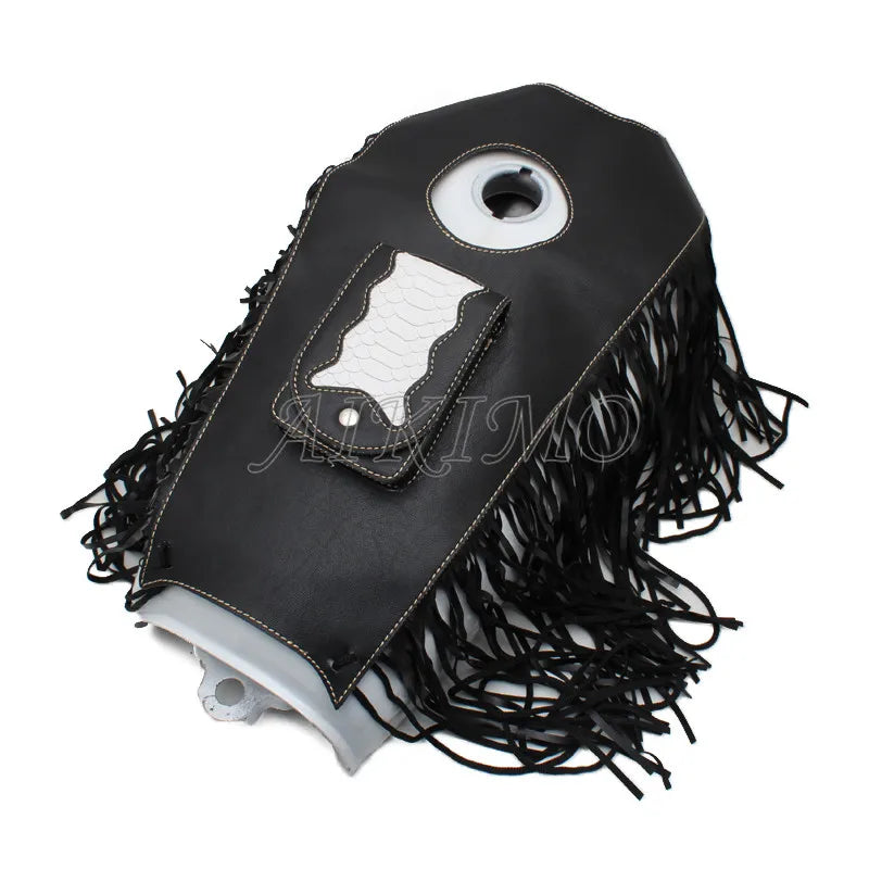 Pochette de Réservoir en Cuir PU pour Moto - Compatible Harley-Davidson Sportster - vue 1