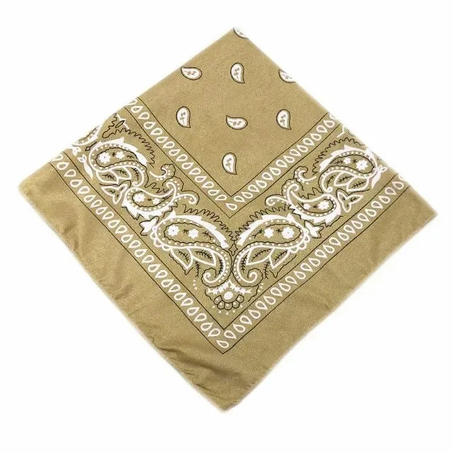 Bandana biker imprimé foulard tête et poignet - vue 13